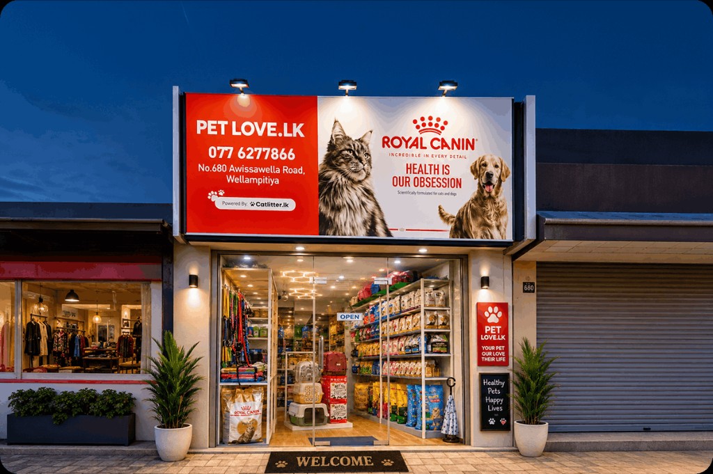 Pet Love.lk Wellampitiya storefront