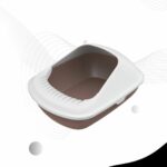 Cat Litter Box Tray With Scoop Toilet