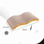 PrimePets Cat Scratching Pad (M Shaped)
