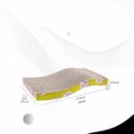 PrimePets Cat Scratching Pad (Wave Shaped)1