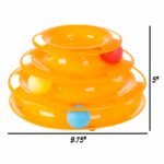 Triple Tower Track Ball Tower Tree Cat Kitten Play Toy