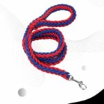 Nylon Braided Eight Strand Dog Harness Leash With Reflective Strip